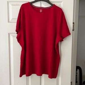 3x classic Red tee